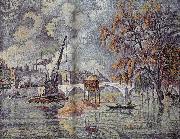 Paul Signac Bridge painting